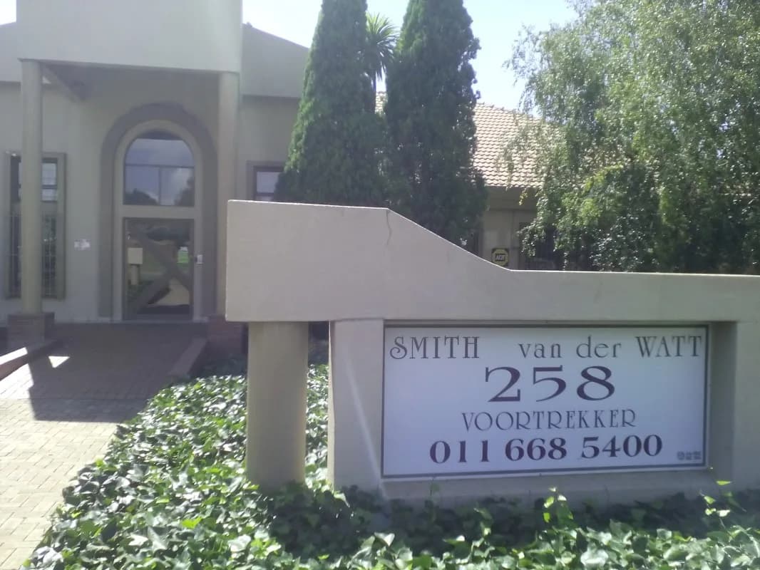 Smith van der Watt Inc. in Krugersdorp CBD