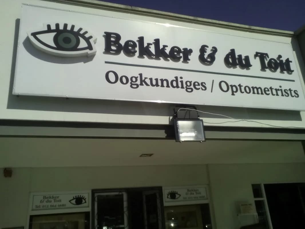 Bekker & du Toit Optometrist in Highveld