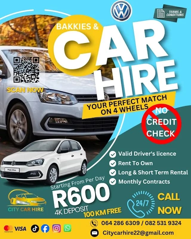 City Car Hire in La Lucia