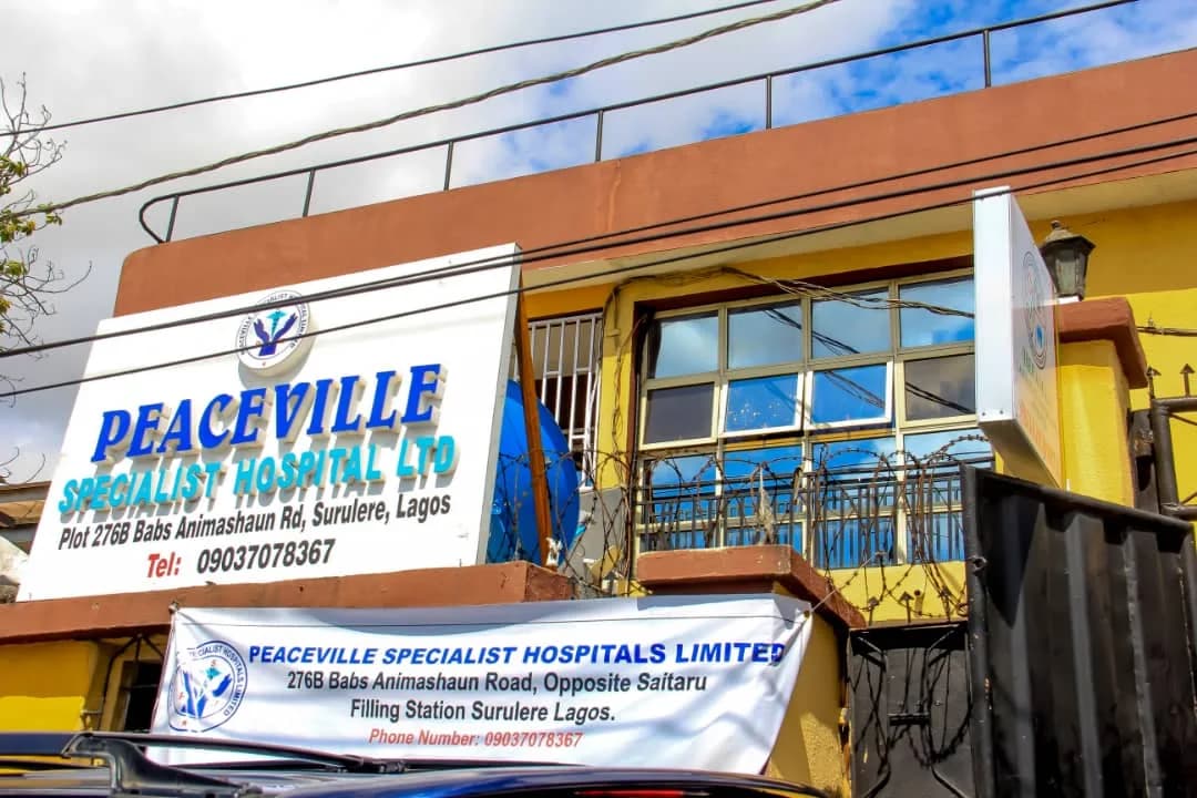 Peaceville Specialist Hospital in Lekki
