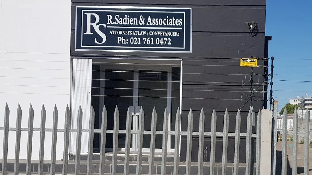 R. SADIEN AND ASSOCIATES in Constantia