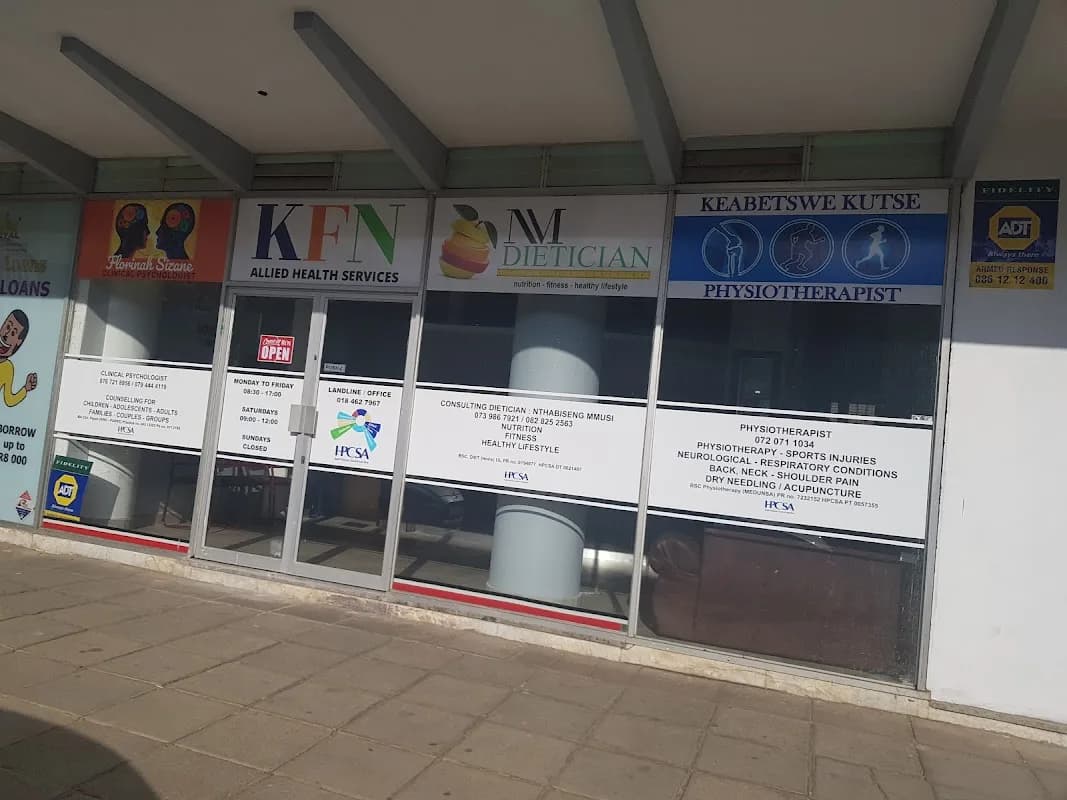 Keabetswe Kutse PHYSIOTHERAPIST in Klerksdorp CBD