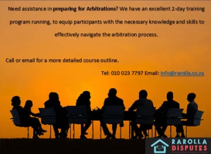 Rarolla Disputes Pty Ltd in West Rand