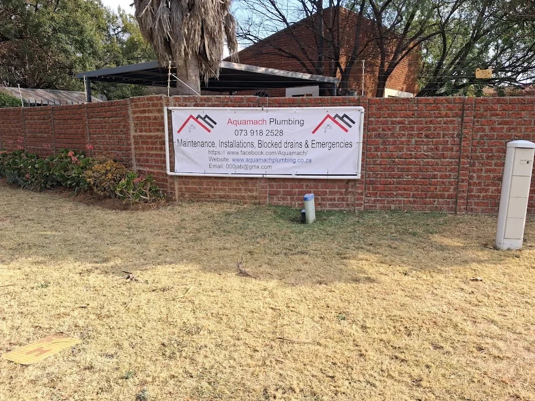 Aquamach Plumbing PTY Ltd in Boksburg CBD