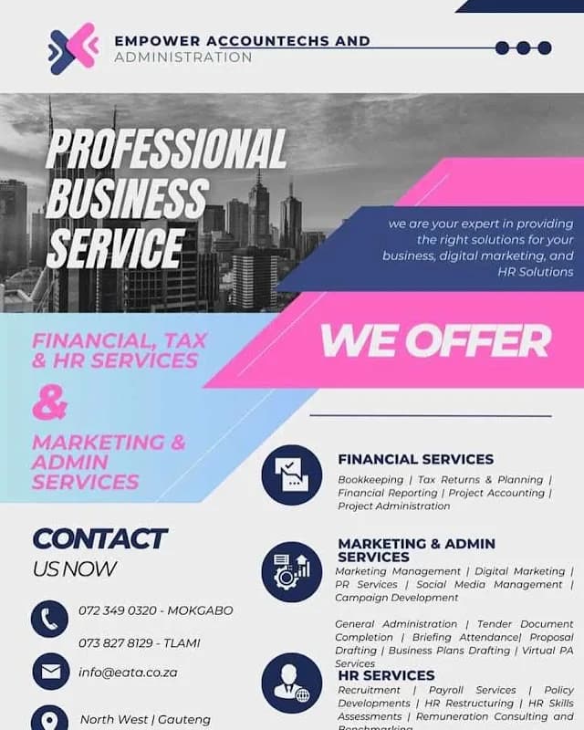 Empower AccounTechs and Administration (Pty) Ltd in Mahikeng CBD