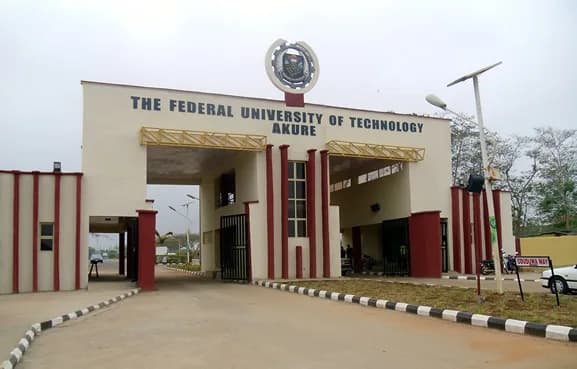 Federal University of Technology Akure in FUTA Road