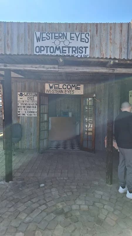 Western Eyes optometrist in Krugersdorp CBD