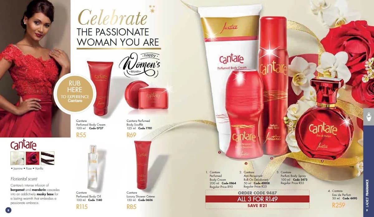 Avon Justine Beauty Products in Tokai