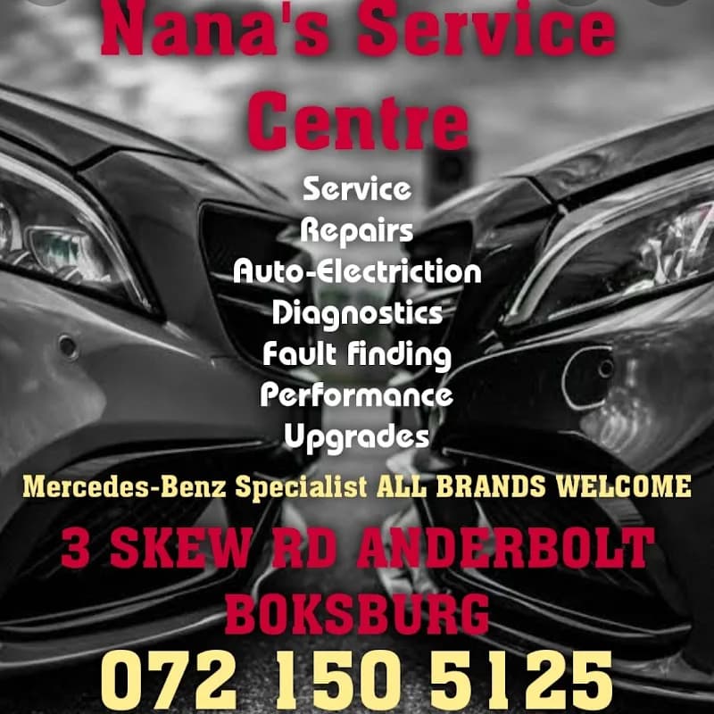 Nana's service centre in East Rand Mall
