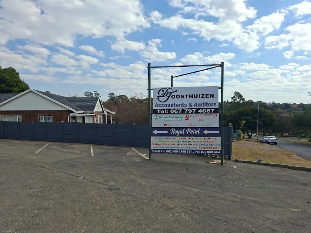 DJ Oosthuizen Accountants and Auditors Inc in Krugersdorp CBD