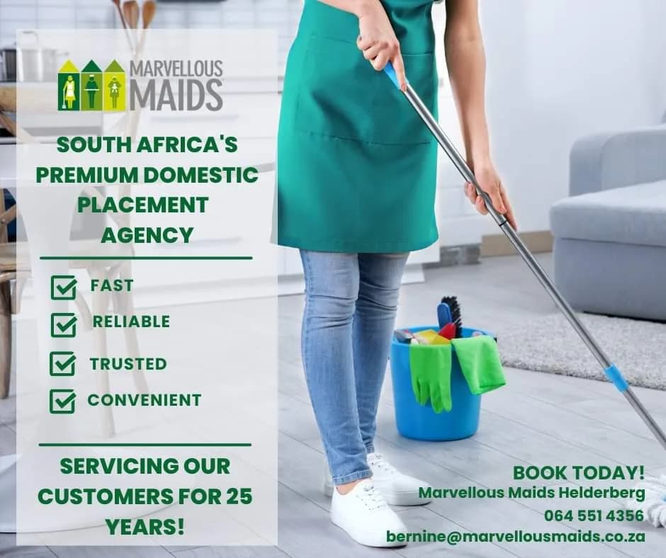 Marvellous Maids Somerset West in Gordon's Bay