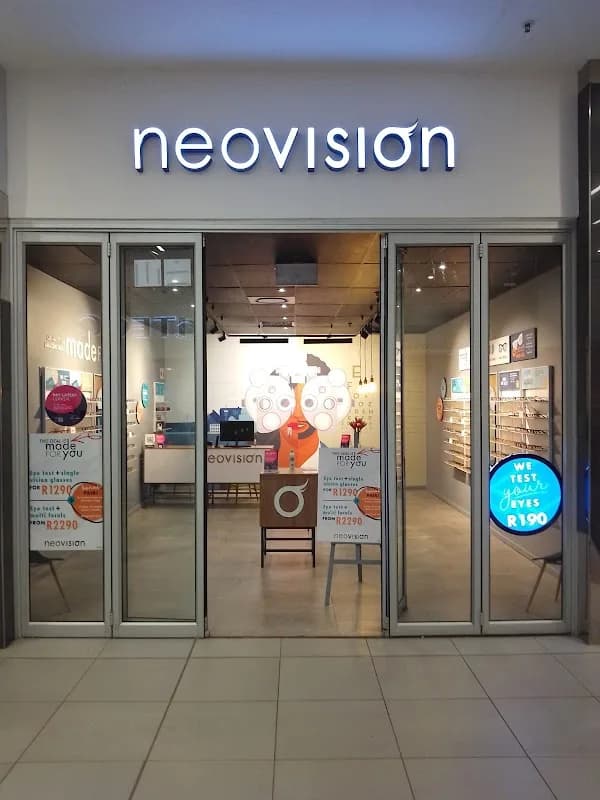 Neovision Optometrist Pine Crest Centre in Hillcrest