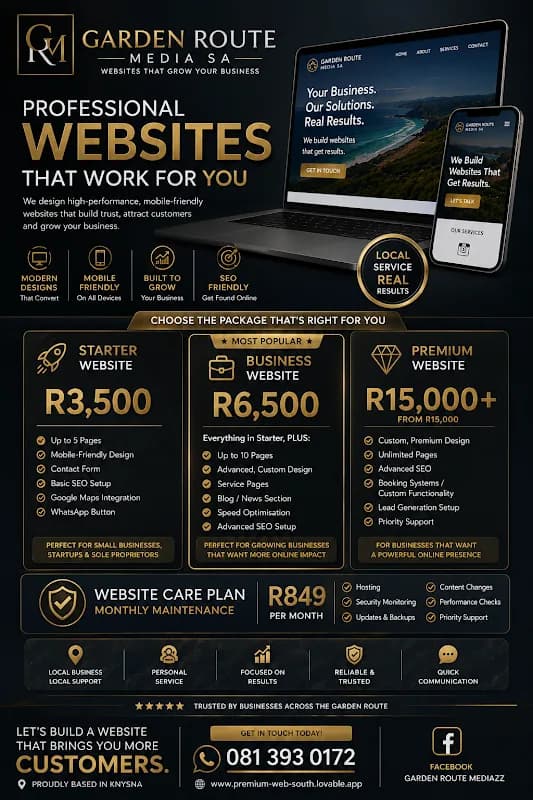 Garden Route media SA in Sedgefield