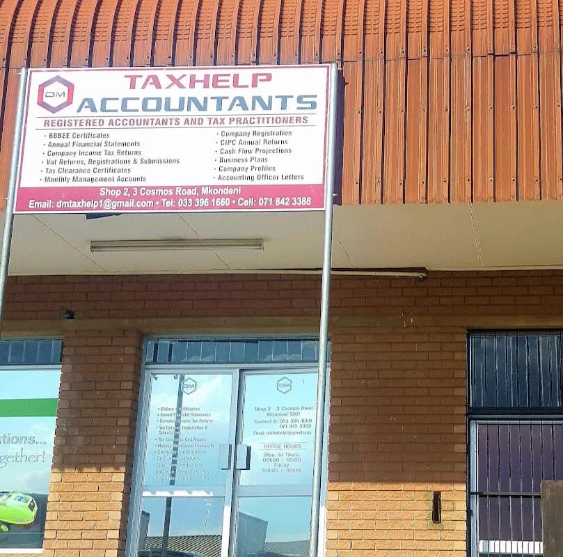 Dm Taxhelp Accountants in Pietermaritzburg CBD