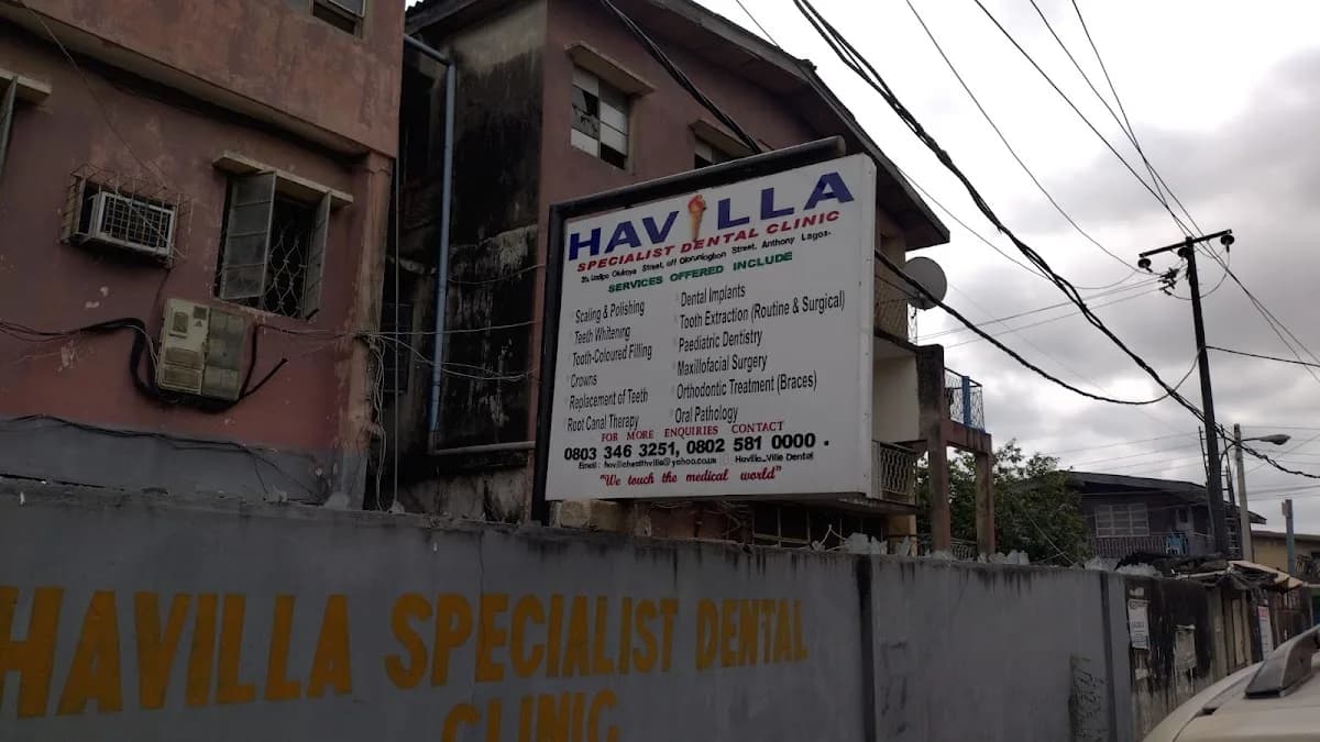 Havila Dental Clinic in Kosofe