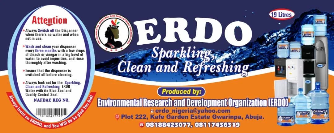Erdo Table Water in Gwagwa