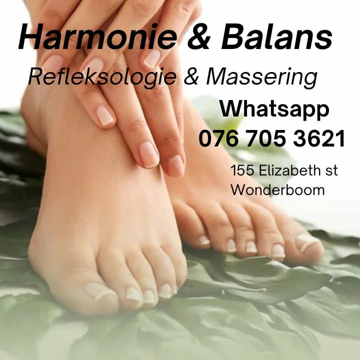 Harmonie & Balans - Reflexology & Massage in Wonderboom