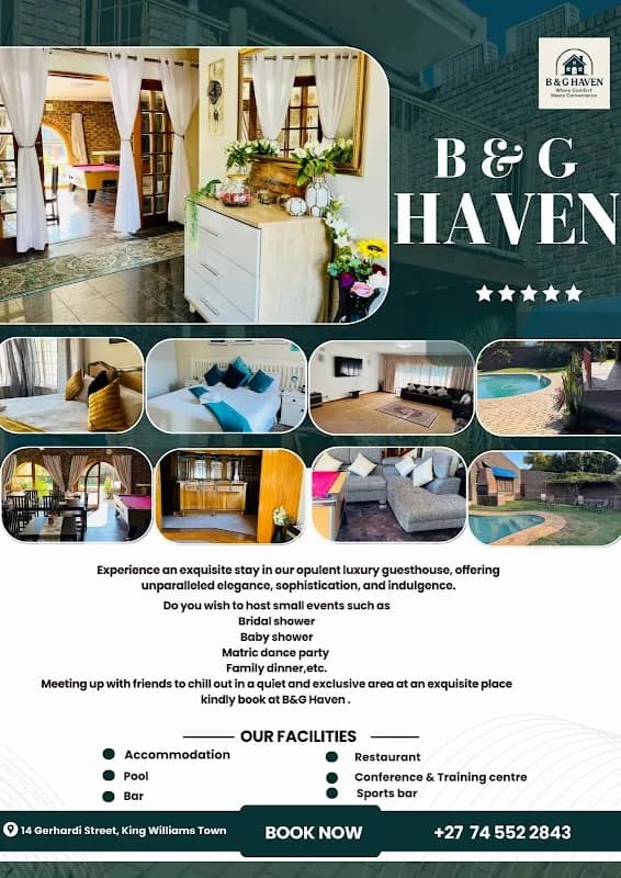B and G Haven guesthouse in Bhisho CBD