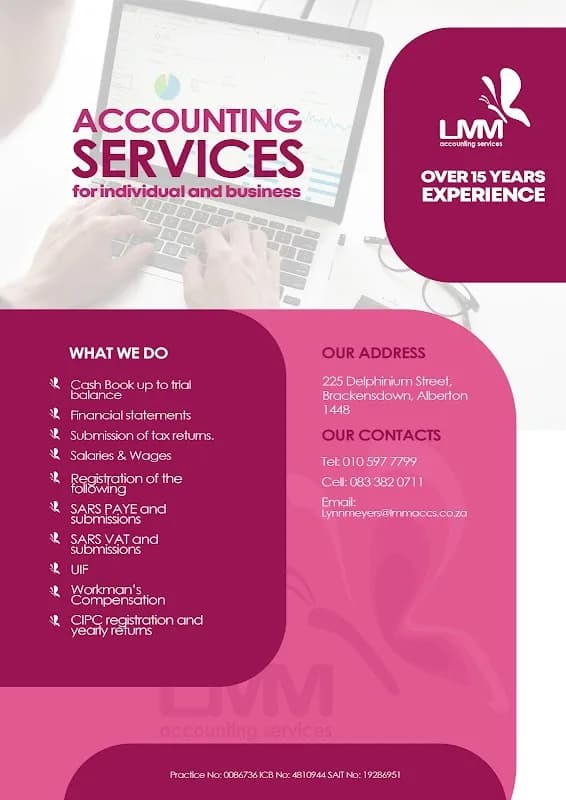 LMM Accounting Services (Since 2002) in Alberton