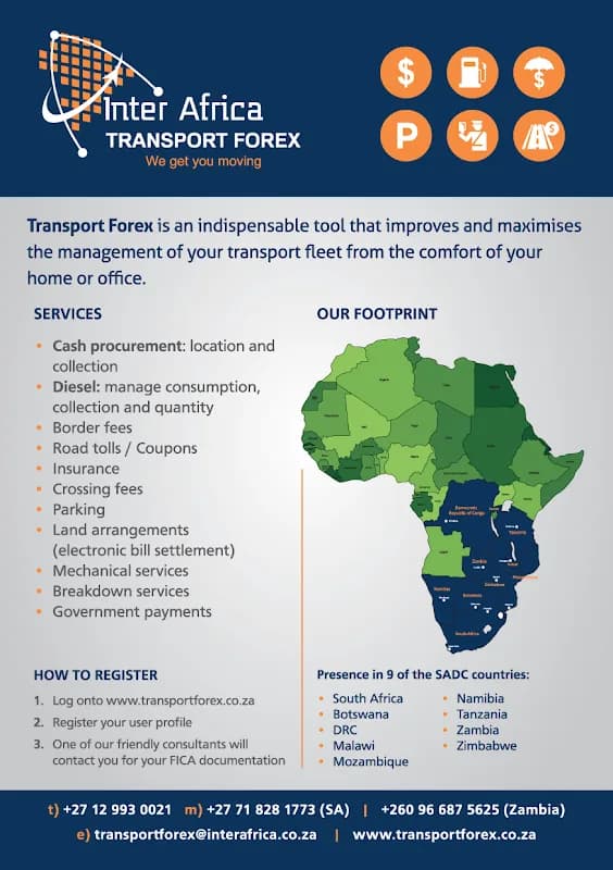 Transport Forex in Garsfontein