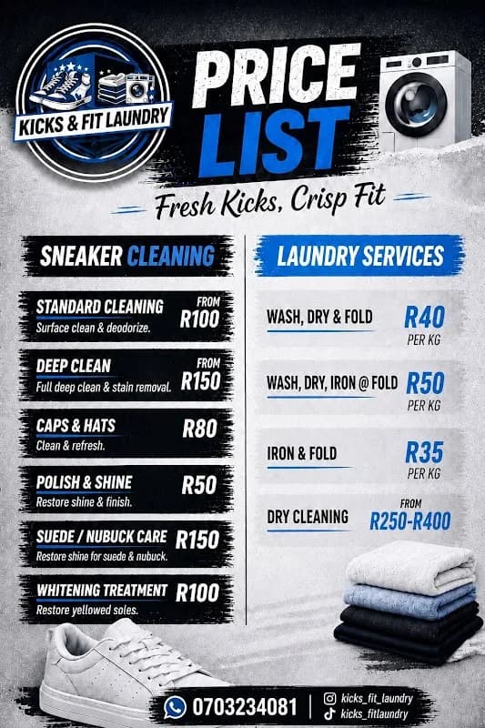 Kicks & Fit Laundry Ballito in Ballito