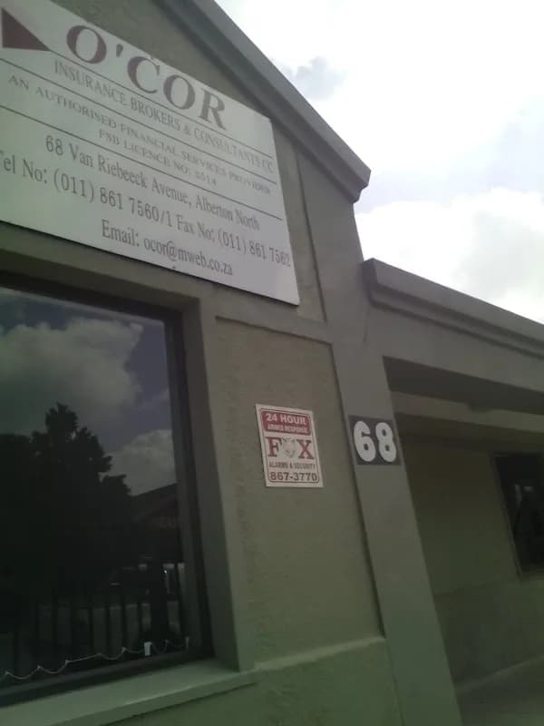 O'COR Insurance Brokers and Consultants Cc in Alberton