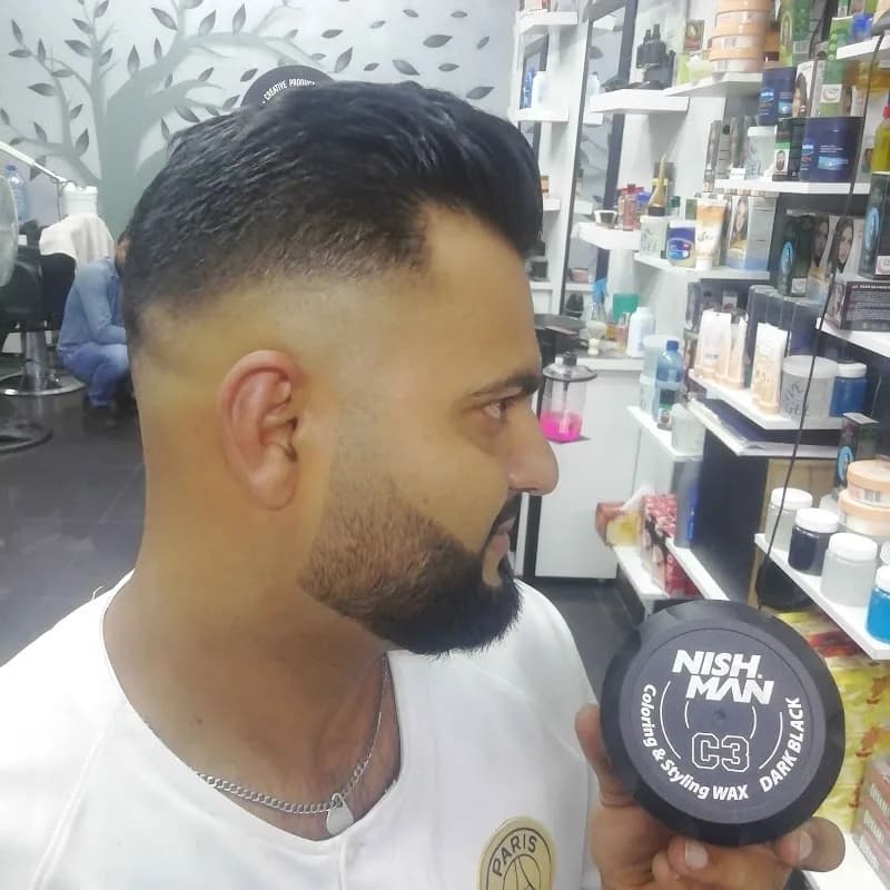 Nish Sham's Hair salon in Johannesburg CBD