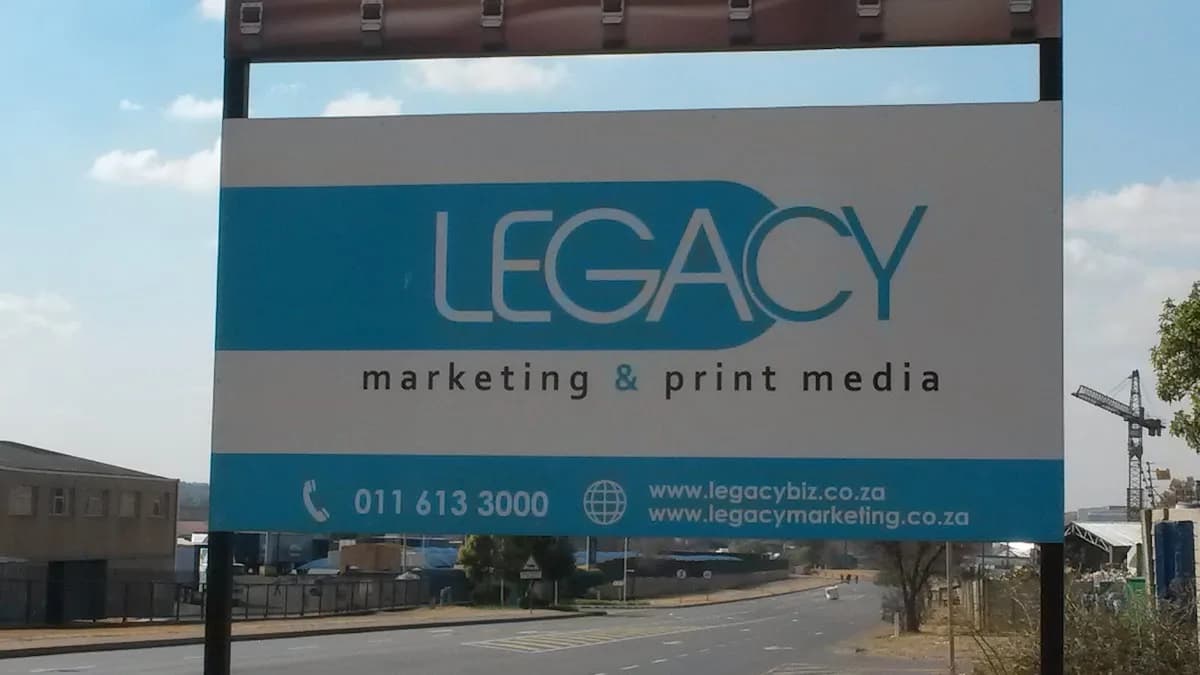 Legacy Marketing & Print Media in Germiston CBD