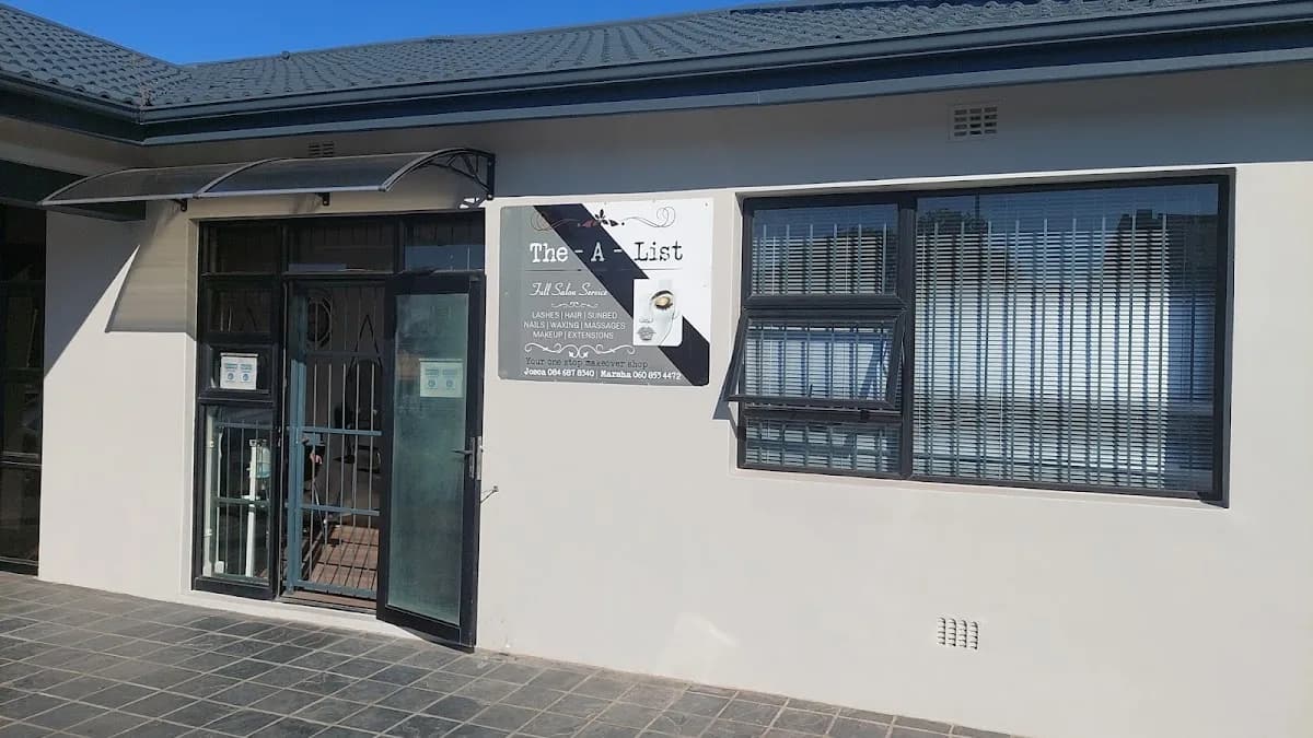 The -A-list Beauty Salon in Newton Park
