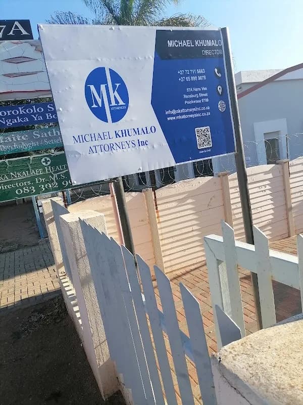 Michael Khumalo Attorneys INC in Polokwane CBD