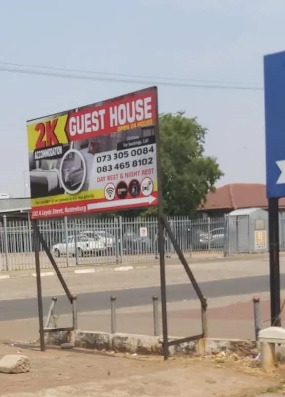 2k guest house in Rustenburg in Rustenburg CBD