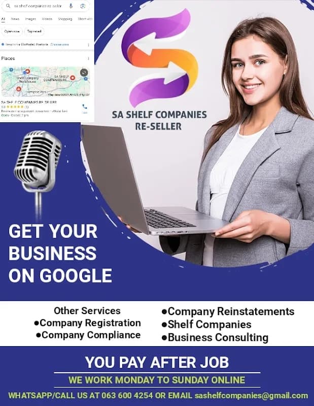 SA SHELF COMPANIES RE-SELLER in Del Judor