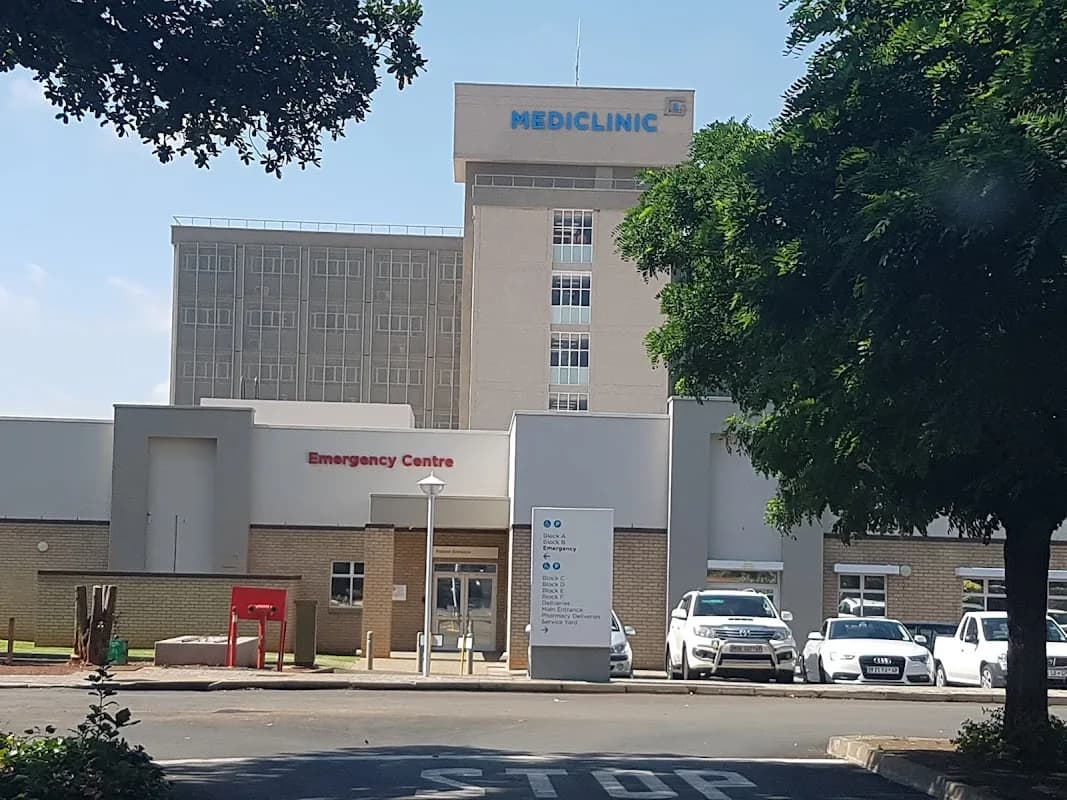 Mediclinic Emfuleni Hospital in Zamdela