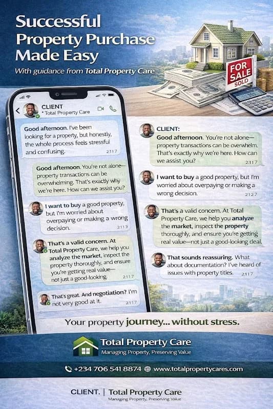 Total property care in Okporo Road