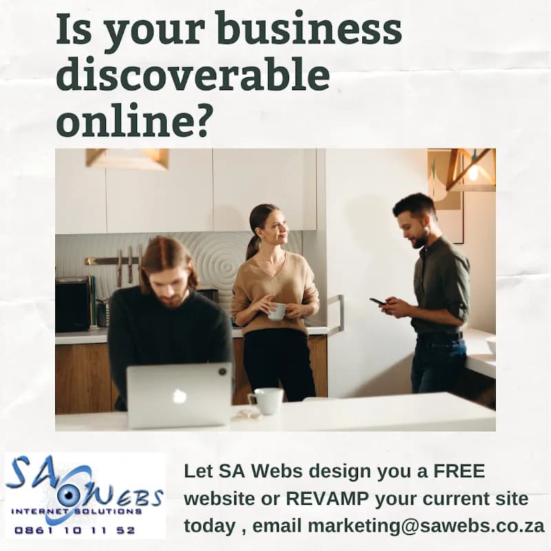 SA Webs Internet Solutions in Berea
