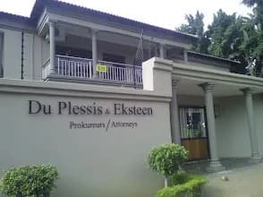 Du Plesis & Eksteen in Wonderboom