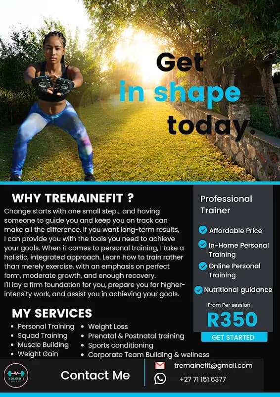 Personal Training with TremaineFit in Diepkloof