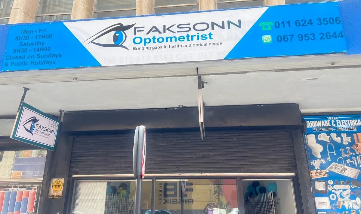 Faksonn Optometrist in Braamfontein
