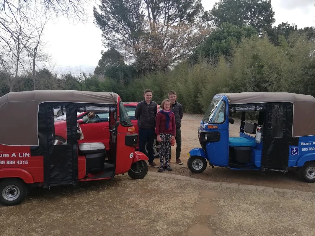 Taxi by Bum a Lift Charters in Baillie Park
