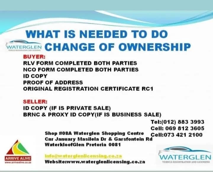 WATERGLEN LICENSING in Waterkloof