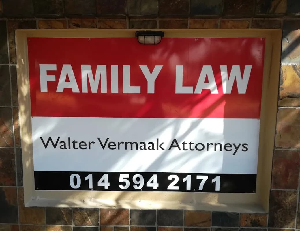 Walter Vermaak Attorney in Rustenburg CBD