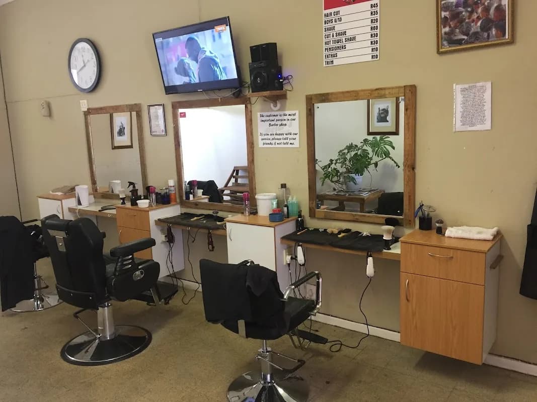 Peter's Barber Shop in Die Boord