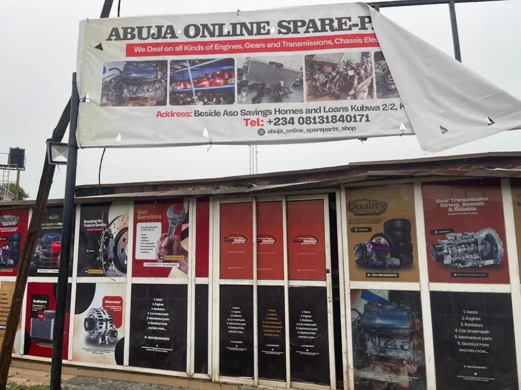 Abuja online spare parts shop, Kubwa in Gosa