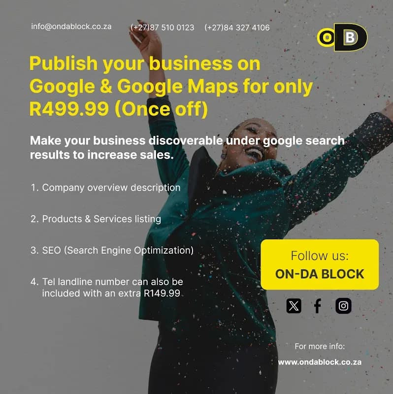 ON-DA BLOCK Tech Solutions in Elsburg