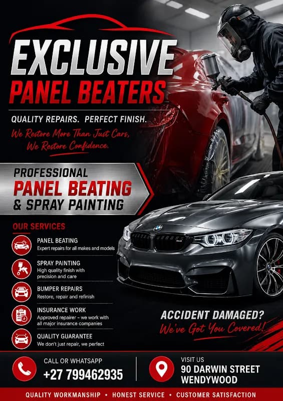 Exclusive Panel Beaters in Wendywood