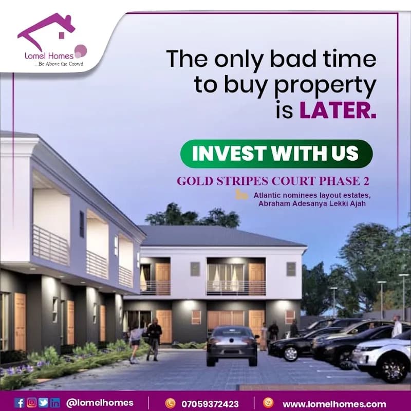 Lomel Homes Limited in Ogombo