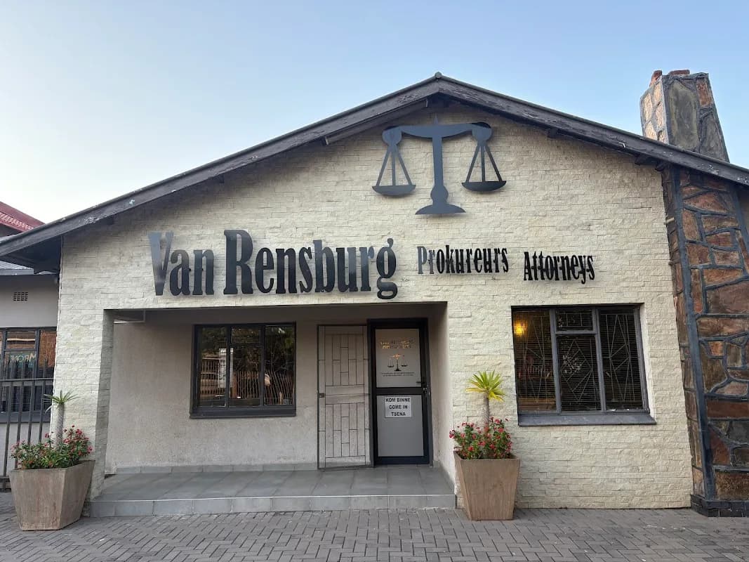 Van Rensburg Attorneys in Brits Central