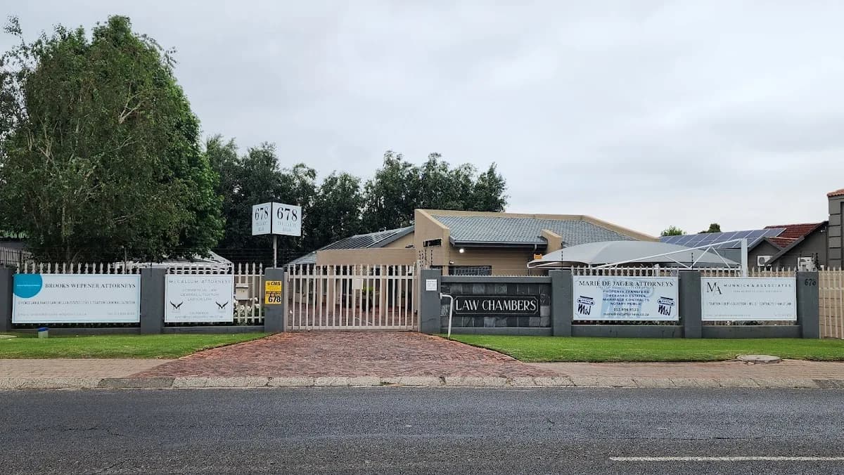 McCallum Attorney in Boksburg CBD