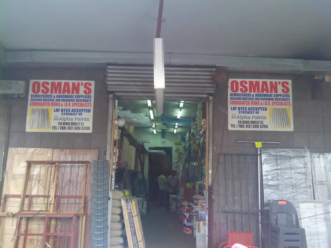OSMAN'S DEMOLISHERS & HARDWARE SUPPLIERS in Durban CBD