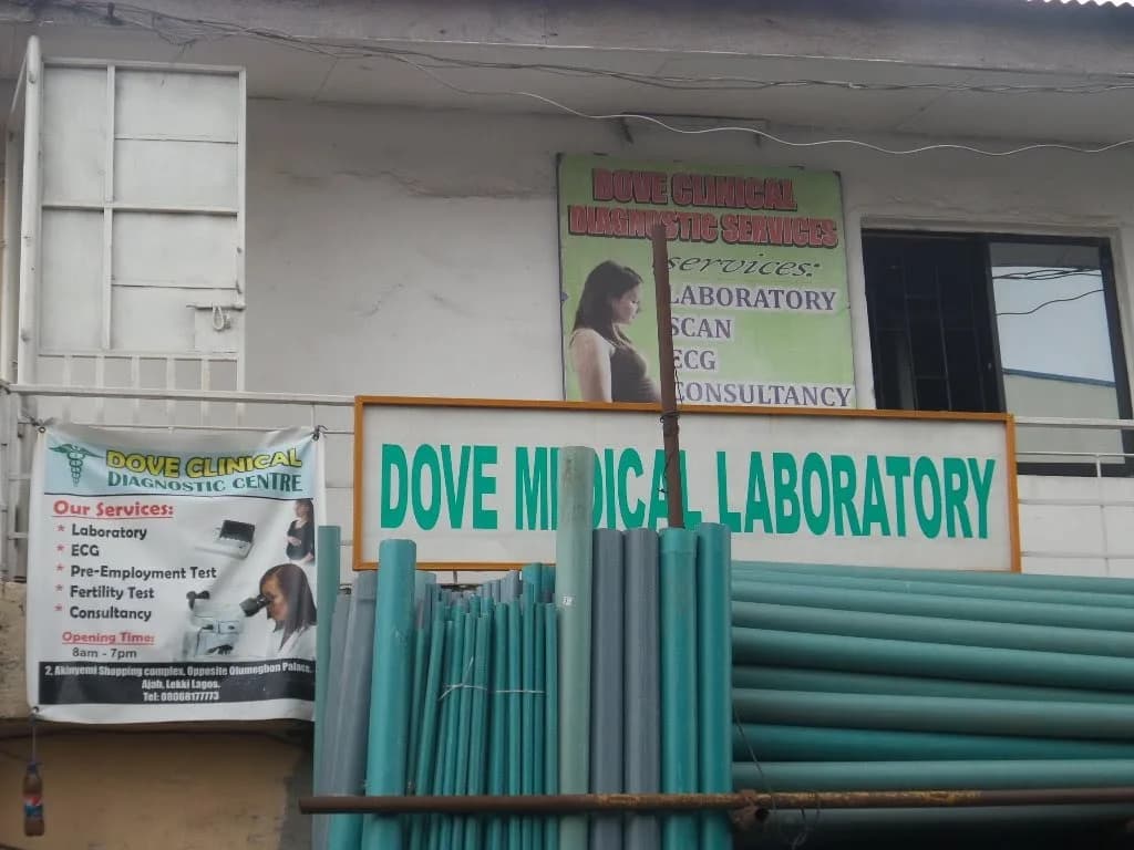 Dove Clinical Diagnostic centre in Ajah